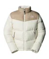 The North Face Saikuru Zipped Padded Jacket In White