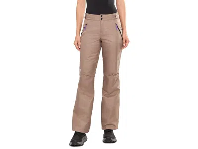 The North Face Sally Insulated Pants Women's Outerwear Garnet: Sm Regular R, Nylon/polyester/taffeta In Neutral