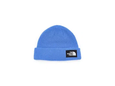 The North Face Salty Lined Beanie Traditional Hats Active Blue, Polyester