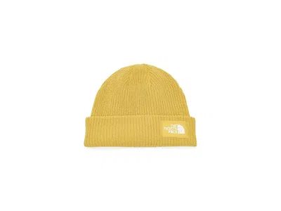The North Face Salty Lined Beanie Traditional Hats Pigment Yellow, Polyester