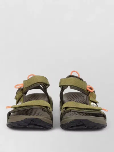 The North Face Sandals Open Toe Adjustable Straps Textured Sole In Green