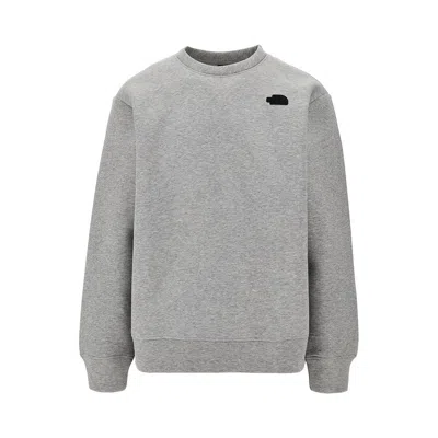 The North Face Scuba Jersey Creweneck Sweatshirt In Gray