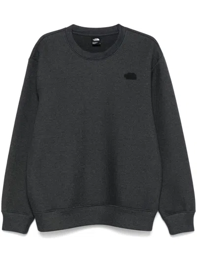 The North Face Scuba-jersey Sweatshirt In Grey