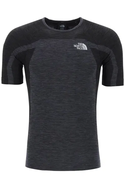 The North Face T Shirt Mountain Athletics Lab Senza Cuciture In Grey,black