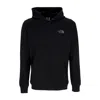The North Face Seasonal Drew Peak Men's Lightweight Hooded Sweatshirt Light Black In Black