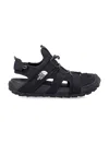 The North Face Explore Touch-strap Drawstring Sandals In Black