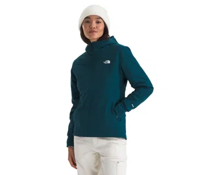 The North Face Shelbe Raschel Hoodie Women's Blue Fleece Lined Ddr1436