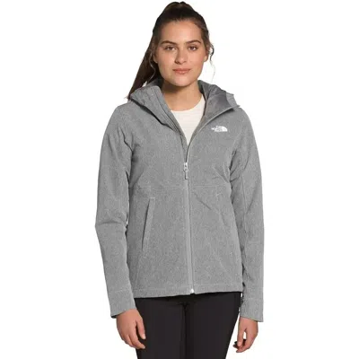 The North Face Shelbe Raschel Hoodie Women's Gray Full Zip Long Sleeve Ddr340