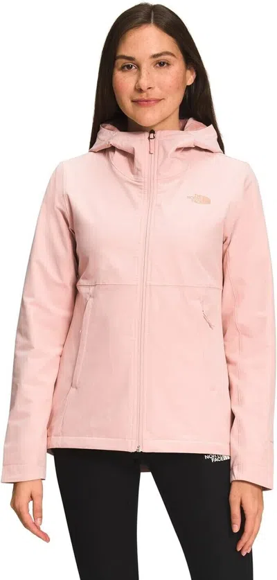 The North Face Shelbe Raschel Nf0a4r7cubf Women's Pink Hoodie Jacket Xs Ncl326 In Purple