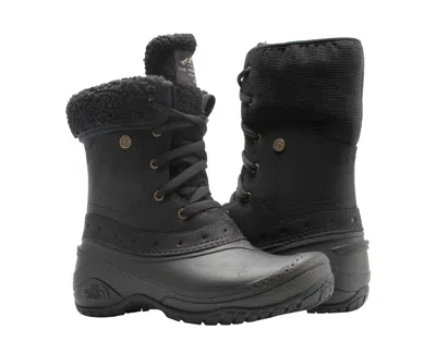 THE NORTH FACE SHELLISTA ROLL DOWN GRISAILLE GREY/BLACK WOMEN'S BOOTS A3RQY-5RM