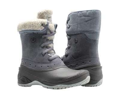 The North Face Shellista Roll Down Grisaille Grey/black Women's Boots A3rqy-5rm
