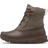 The North Face Shellista V Waterproof Insulated Short Boot In Brown