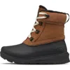 The North Face Shellista V Waterproof Insulated Short Boot In Brown