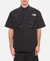 The North Face Summer Shirt With Chest Pockets And Short Sleeves In Black