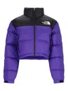 The North Face 1996 Retro Nuptse Short Down Jacket In Purple
