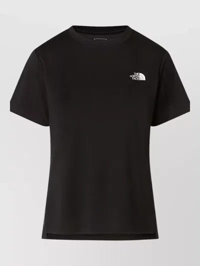 The North Face Short Sleeve Crew Neck Silk Nylon T Shirt In Black
