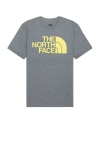 The North Face Men's Half-dome Logo T-shirt In Tnf Medium Grey Heather