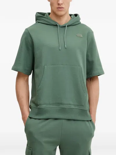 The North Face Short-sleeve Hooded Top In Green