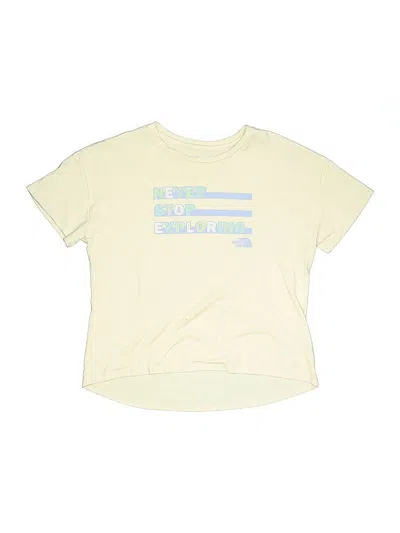 Pre-owned The North Face Kids' Short Sleeve T-shirt In Brown