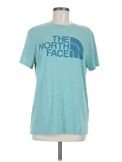 Pre-owned The North Face Short Sleeve T-shirt In Blue