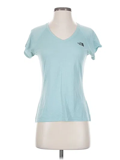 Pre-owned The North Face Short Sleeve T-shirt In Blue