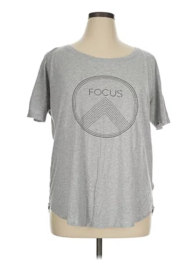 Pre-owned The North Face Short Sleeve T-shirt In Gray