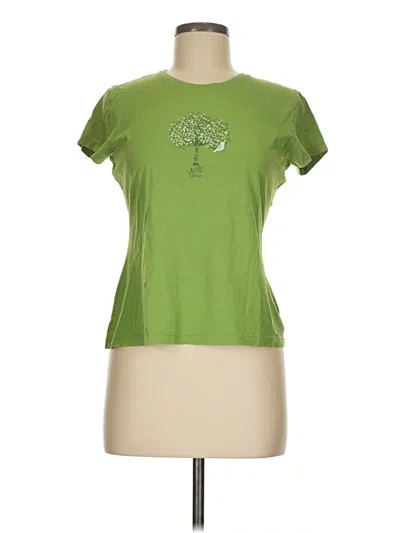 Pre-owned The North Face Short Sleeve T-shirt In Green