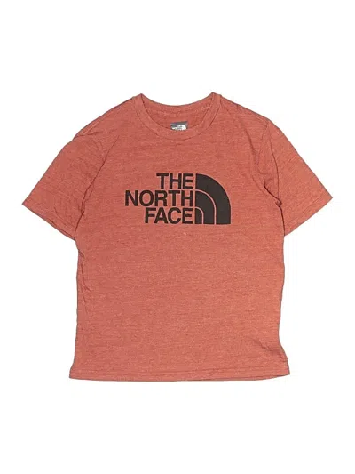 Pre-owned The North Face Kids' Short Sleeve T-shirt In Orange