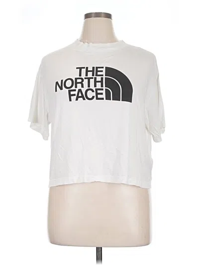 Pre-owned The North Face Short Sleeve T-shirt In White
