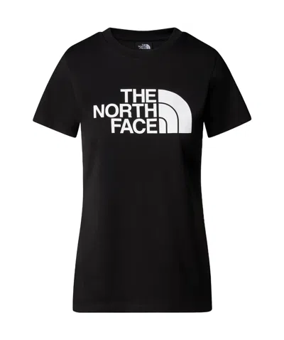 The North Face Black Short Sleeves T-shirt With Logo