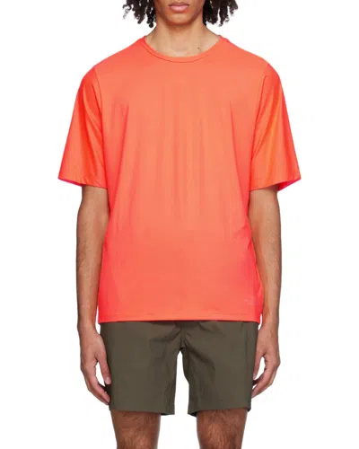 The North Face Short-sleeved T-shirt In Orange