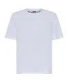 The North Face Logo Printed Crewneck T-shirt In White