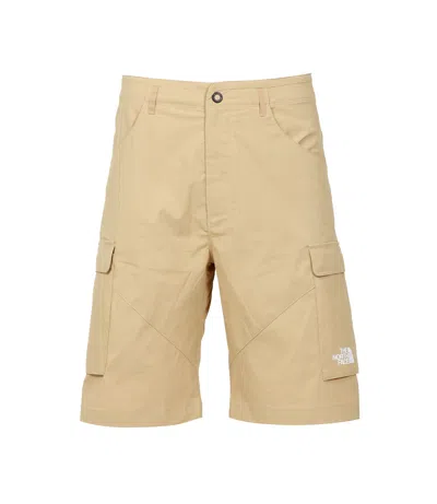 The North Face Shorts Khaki In Brown