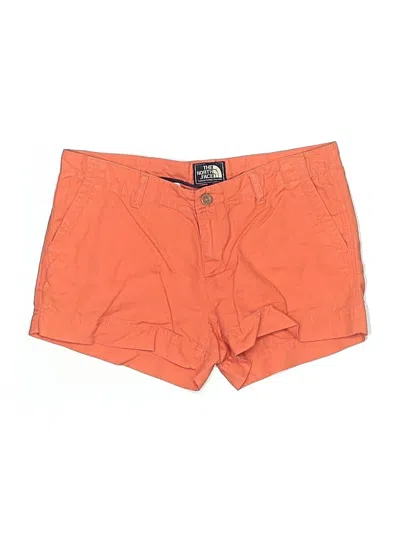 Pre-owned The North Face Shorts In Orange