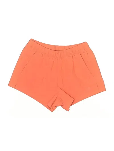Pre-owned The North Face Shorts In Orange