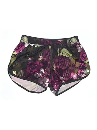 Pre-owned The North Face Shorts In Purple