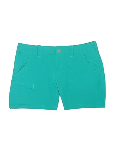 Pre-owned The North Face Shorts In Teal