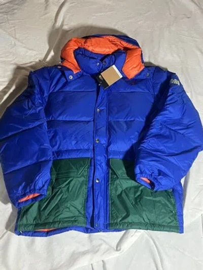 Pre-owned The North Face Sierra Color Block Parka Men's L Tnf Blue Rare Sold Out