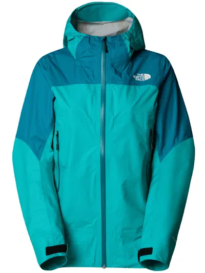 The North Face Turquoise Signal 2.5l Dryvent Nylon Jacket In Multi