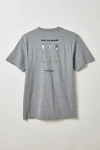 The North Face Silverware Graphic Tee In Pale Grey Heather, Men's At Urban Outfitters In Gray