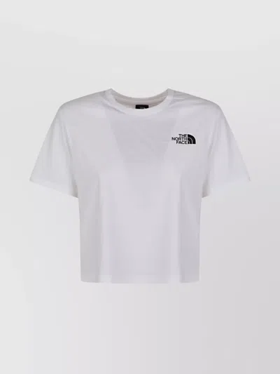THE NORTH FACE SIMPLE CROPPED SLIM T-SHIRT DOME