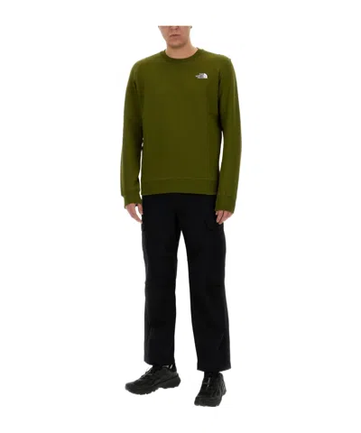 The North Face Simple Dome Crewneck Sweatshirt In Black