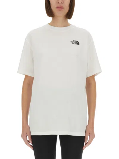 The North Face "simple Dome" Oversized T Shirt In White