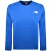 The North Face Wander Long-sleeved T-shirt In Blue