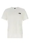 The North Face White T-shirt With Logo Printed On The Front And Back In Cotton Blend Man
