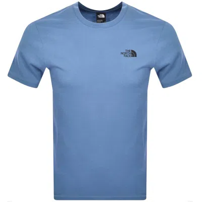 The North Face Simple Dome T Shirt Blue