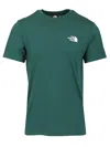 The North Face Simple Dome T-shirt In Green