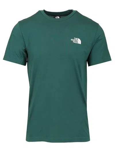 The North Face Simple Dome T-shirt In Green