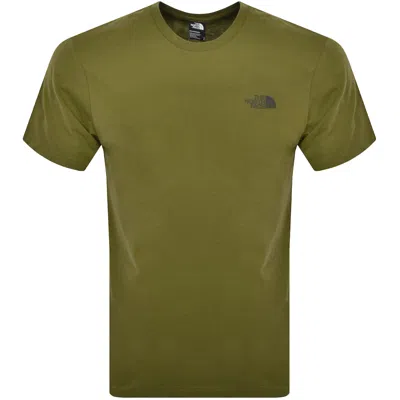The North Face Simple Dome T Shirt Green