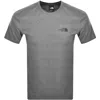 The North Face Redbox Celebration T Shirt Grey In Grey